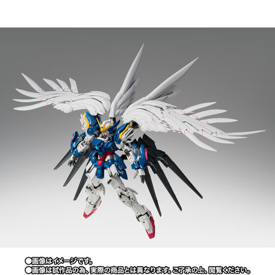 送料無料！ 伝票跡なし　GUNDAM FIX FIGURATION METAL COMPOSITE ウイングガンダムゼロ （EW版） Noble Color Ver.　未使用 輸送箱未開封品_イメージ