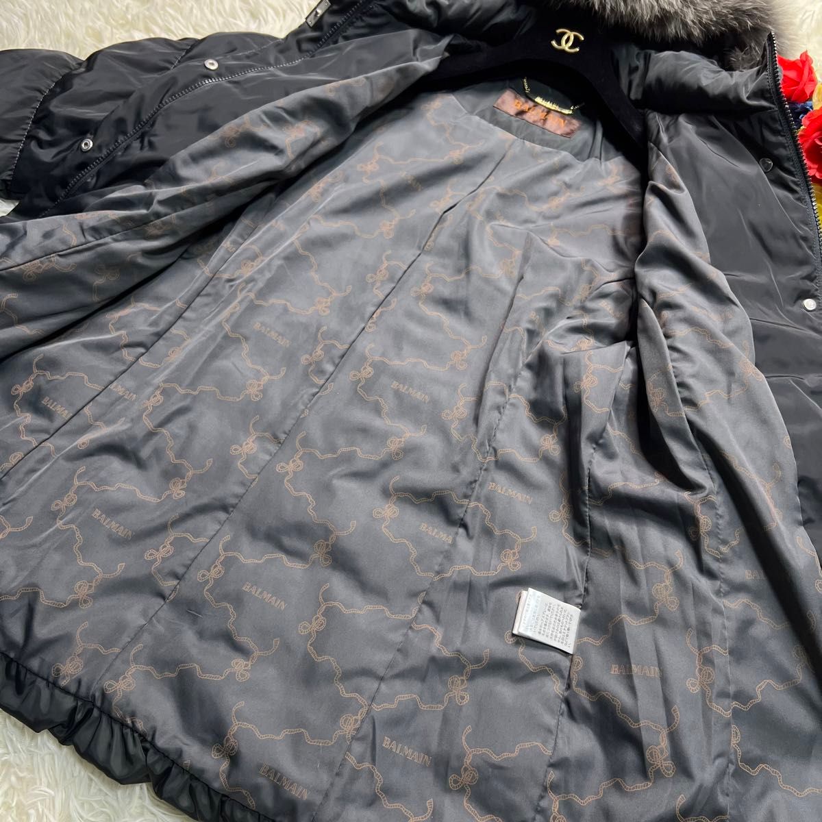最高級】BALMAIN PARIS ダウン95 レディース バルマン Aライン 最高級】BALMAIN PARIS ダウン95 レディース バルマン Aライン