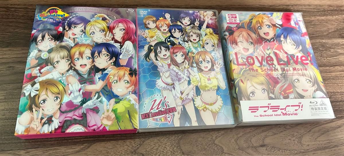 μ's ラブライブ ライブイベント 映画  DVD Blu-ray