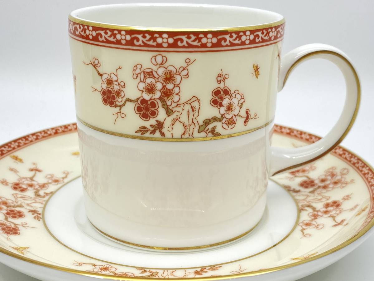 WEDGWOOD ウェッジウッド MALABAR Coffee Cup & Saucer マラバル コーヒーカップ&ソーサー *L291_画像5