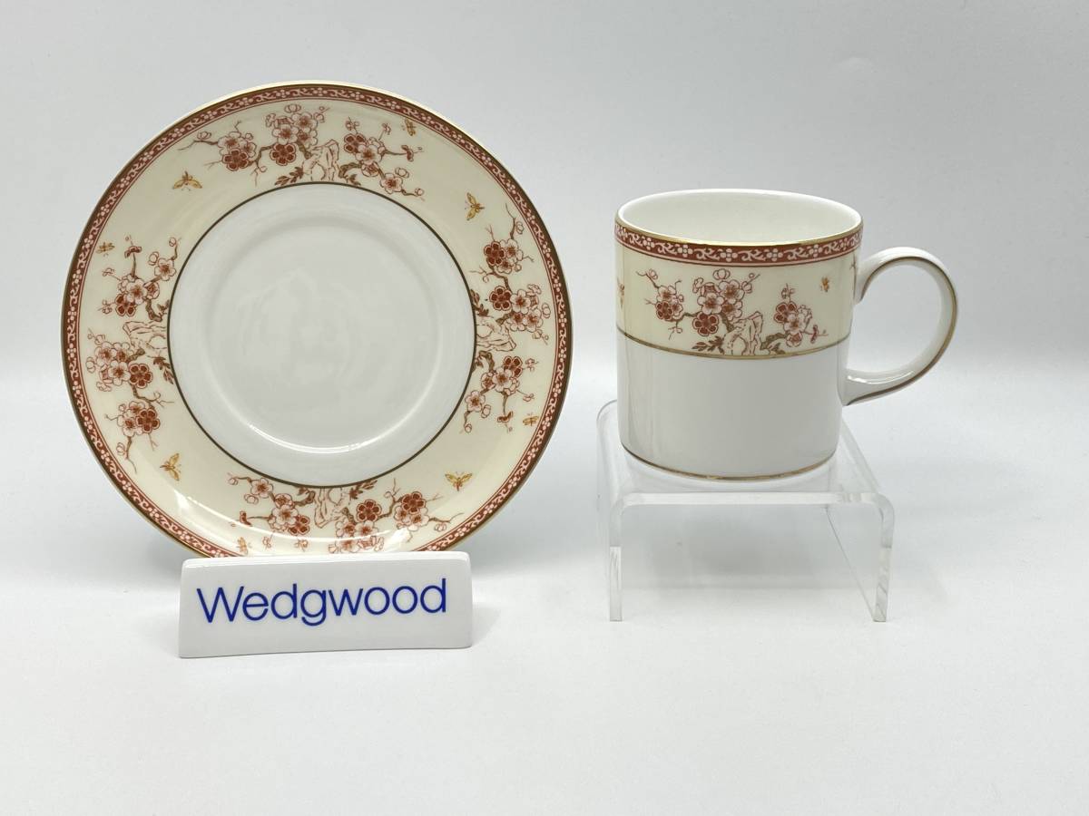 WEDGWOOD ウェッジウッド MALABAR Coffee Cup & Saucer マラバル コーヒーカップ&ソーサー *L291_画像2