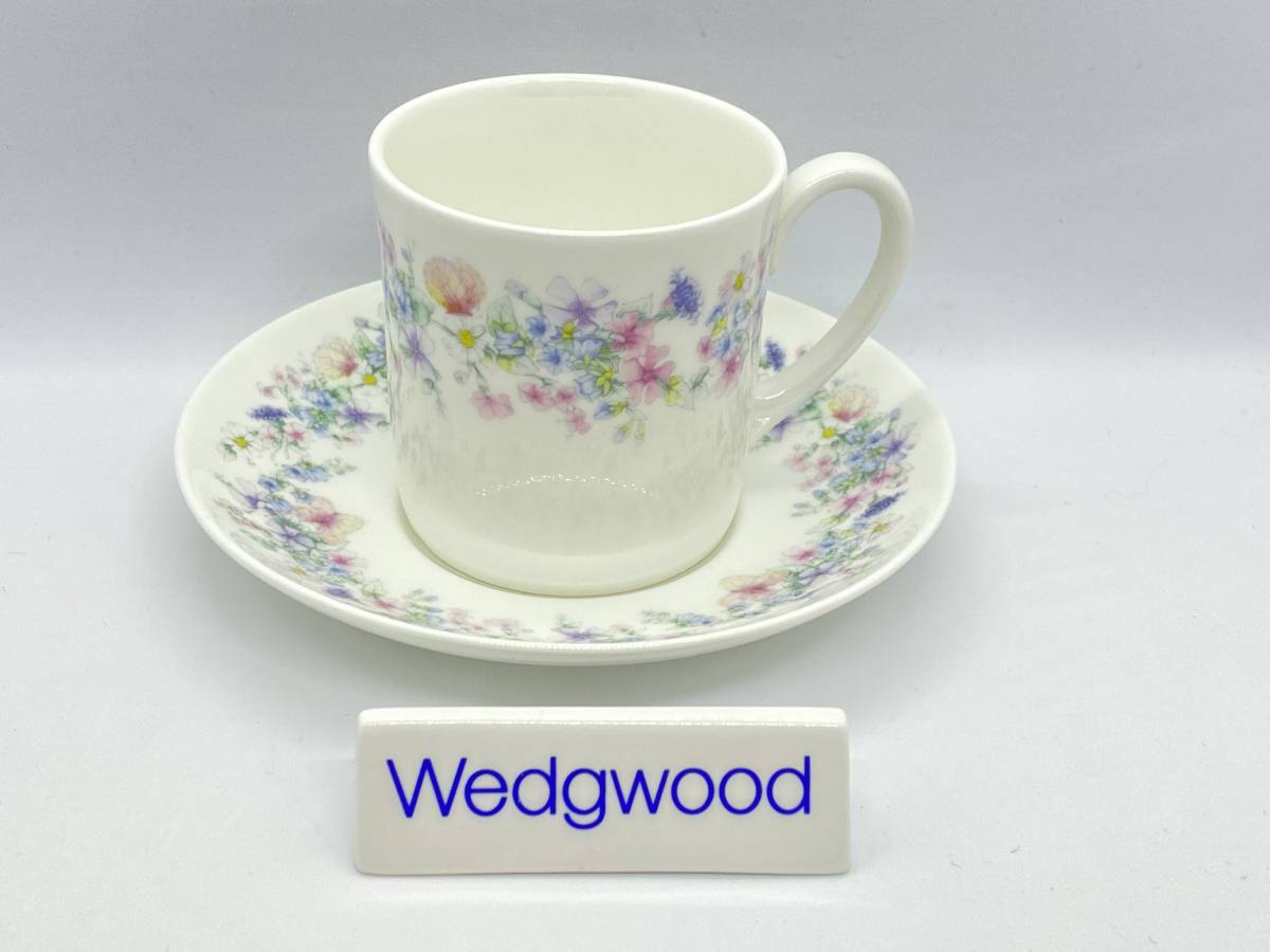 WEDGWOOD ウェッジウッド ANGELA Tea Cup Set アンジェラ ティーカップ&ソーサー セット *720_画像1