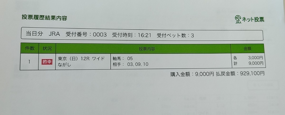 JRA中央競馬★★★三連複予想★★★_画像3