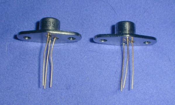 HF electro static charge power increase width for silicon transistor Mitsubishi 2SC1239 2 pcs set 