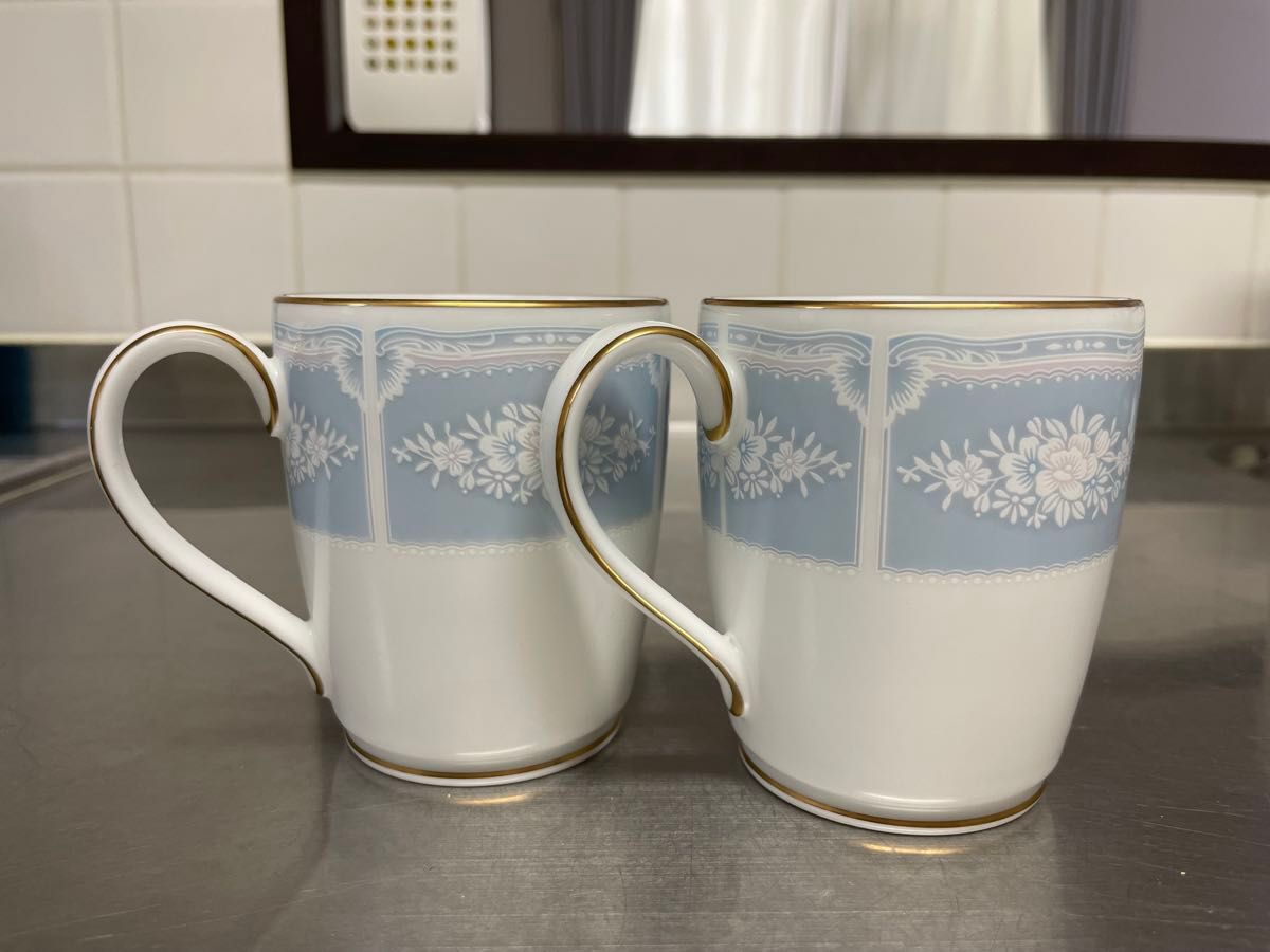 ノリタケ マグカップ ペア Noritake 緑