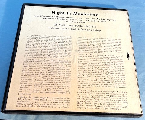 Lee Wiley Night in Manhattan COLUMBIA 45rpm ALBUM(7inch x4) JAZZ VOCAL_画像2