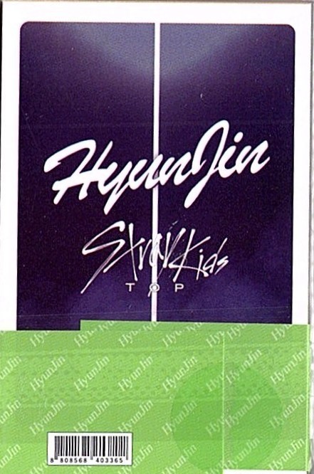  Корея K-POP *STRAY KIDSs tray Kids hyon Gin * сообщение карта PHOTE MESSAGE CARD 56P