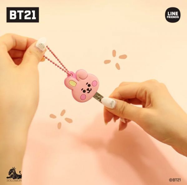 BT21 公式　RJ キーカバー　韓国　K-POP☆BTS 防弾少年団　JIN ジン　KEY COVER 鍵カバー　_画像5