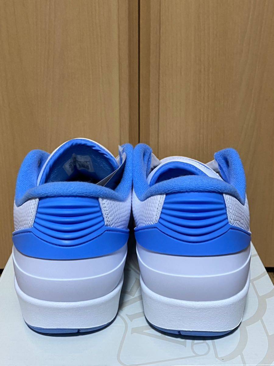 ☆新品 国内正規品 NIKE AIR JORDAN 2 RETRO LOW DV9956-104 US10.5 28.5cm UNIVERSITY BLUE ナイキ エアジョーダン2 ユニバーシティブルー