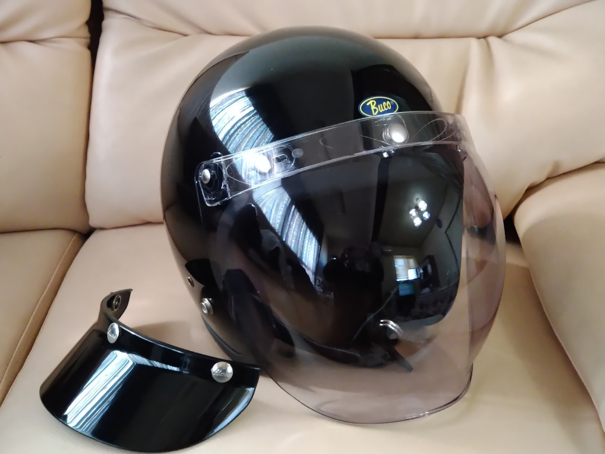 BUCO トイズマッコイ JET-500TX サイズ61.62cm表示 ジェットヘルメット（混載/2輪用バイク オートバイ ビンテージ 旧車 ハーレー tt&co_画像7