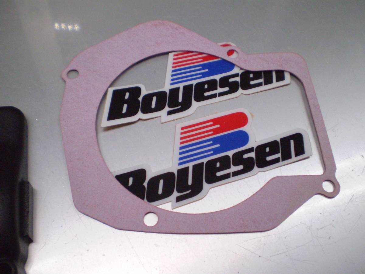 CR125R 1988-2007 ボイセンFACTORYイグニッションカバー/ブラック BOYESEN 新品在庫品_専用G/Kが付属しています