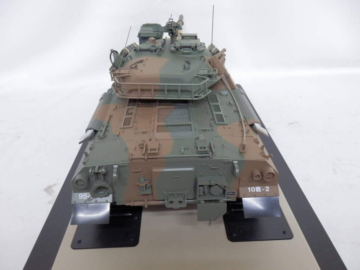 074C512A◆【現状品 ジャンク】アシェット 陸上自衛隊 74式戦車をつくる 組立済み 動作未確認 冊子1号～100号_画像7