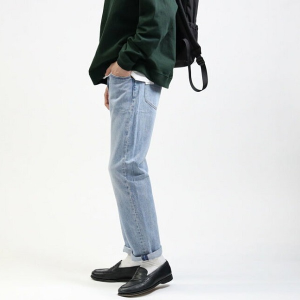 リーバイス レッド 505 レギュラーストレート デニムパンツ W34 定価14300円 ライトブルー LEVI’S RED ジーンズ A2692-0003_出品はデニムパンツのみです