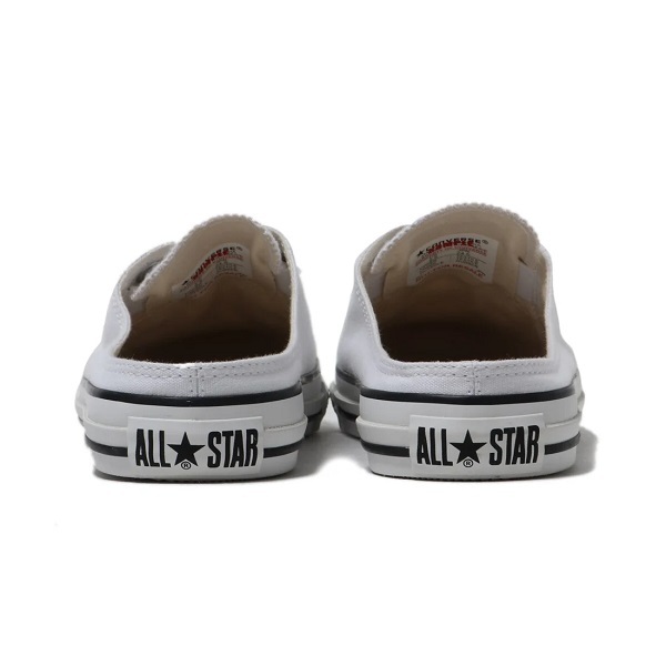 コンバース オールスター S ミュール スリップ オックス 24cm US5 ホワイト 白 ALL STAR S MULE SLIP OX スリッポン アーモンドトウ_画像7