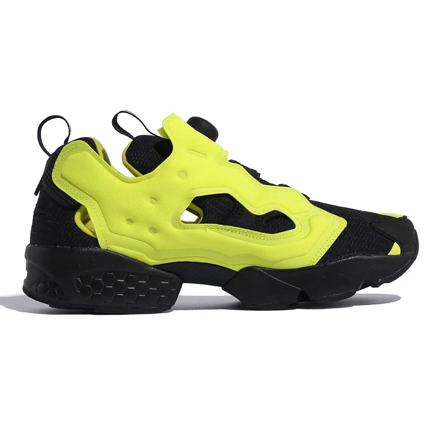 リーボック インスタポンプフューリー OG 23.5cm 定価19800円 ブラック/ハイパーグリーン 黒 INSTAPUMP FURY OG 90s House_画像5