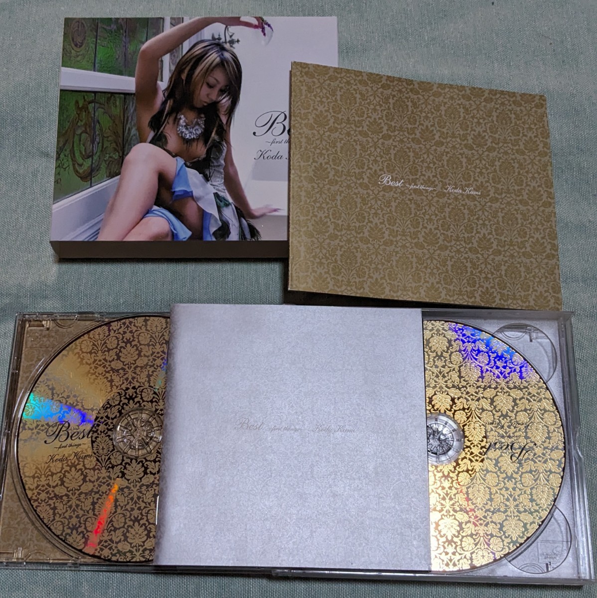 ★倖田來未　BEST～first　things～★２CD+DVD/キューティーハニー/_画像1