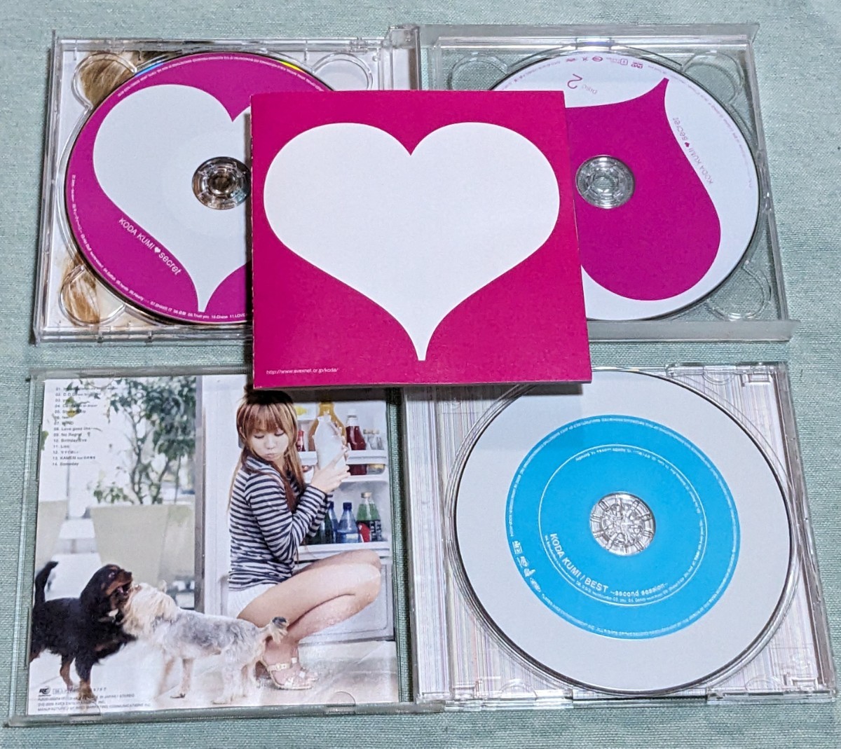 ★倖田來未　2枚セット★secret(CD+DVD)/BEST～second session～/キューティーハニー/KODA KUMI/_画像2