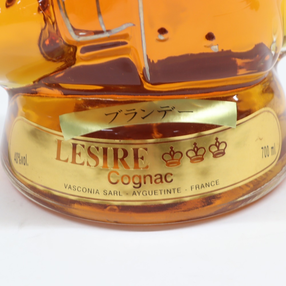  古酒 LESIRE レジレ スリークラウン コニャック 700ml 40% 未開栓 箱付 ブランデー Three Crowns _画像3