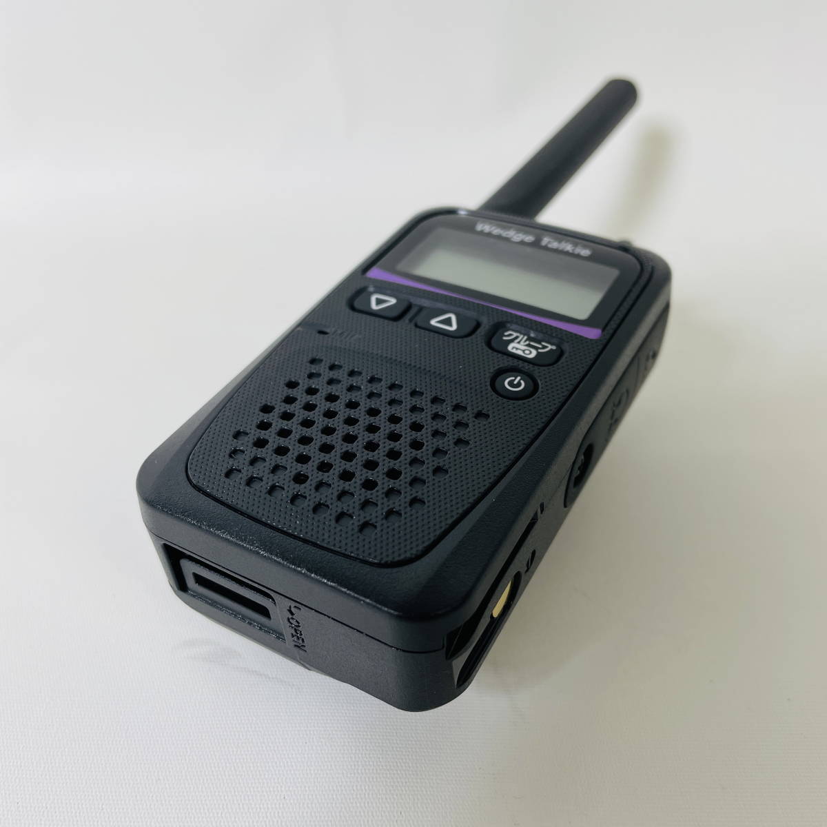 【ジャンク品】Wedge Talkie WED-NO-001 トランシーバー 無線機 ※2400010299193_画像4