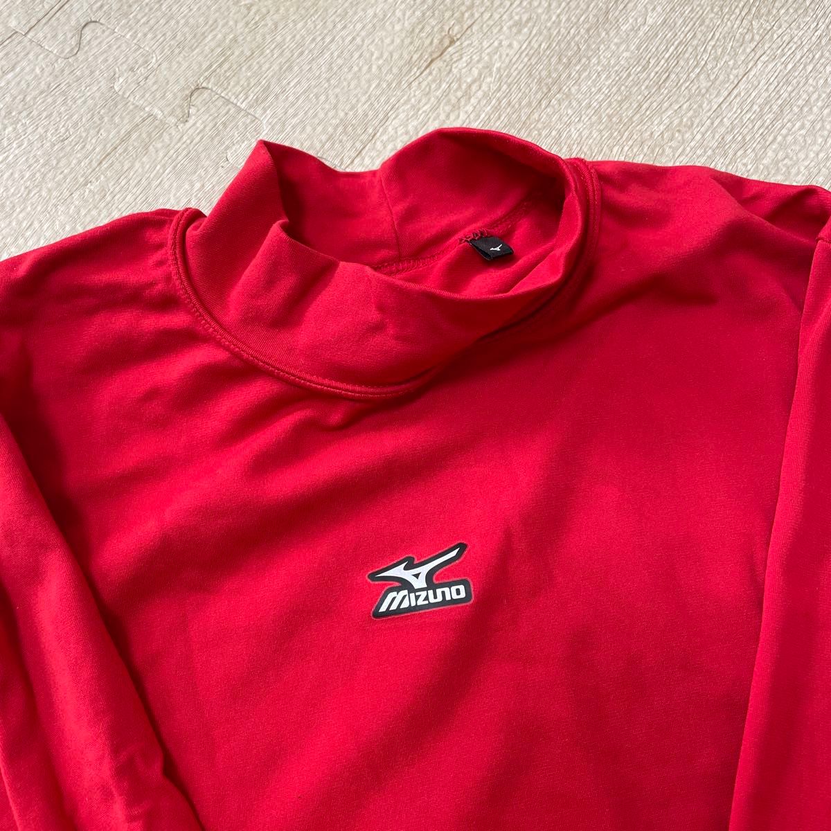 MIZUNO TIGORA アンダーシャツ  ２枚セット　長袖&半袖　赤　160サイズ