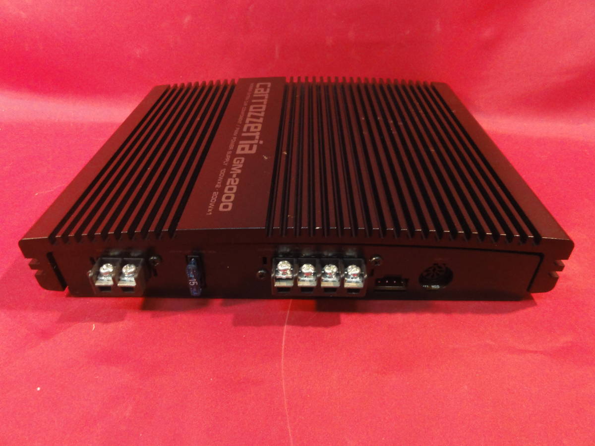 新品未使用品　PIONEER carrozzeria POWER AMPLIFIER GM-2000_画像4