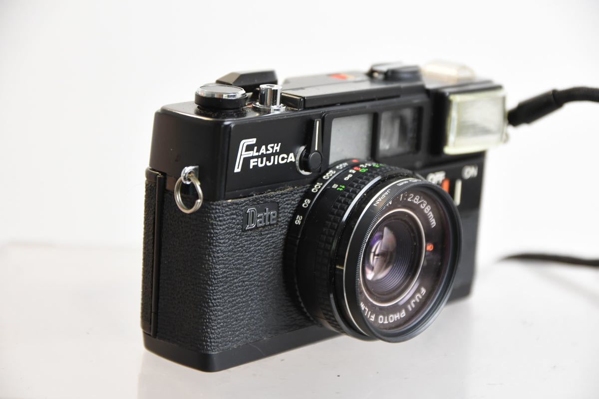 カメラ コンパクトフィルムカメラ FUJICA fjash date 38mm F2.8 Z24_画像2