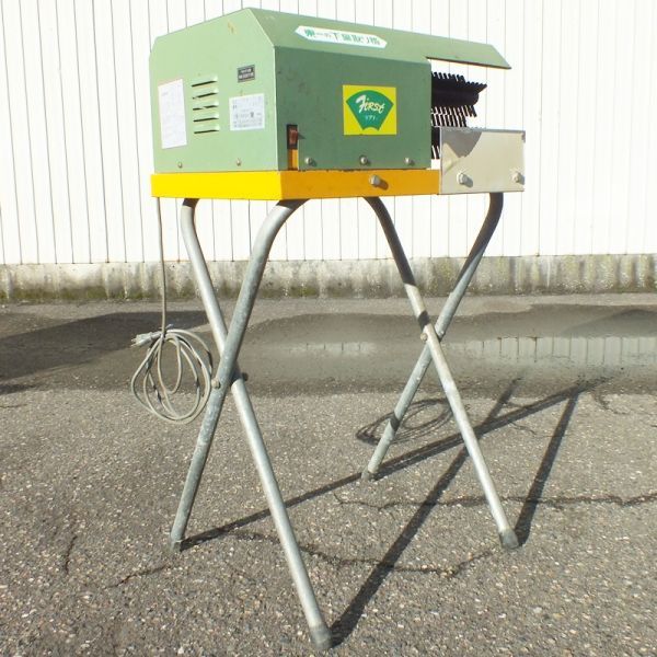 【新潟】東一 下葉取り機 TF型 100V 中古 / 下葉 処理機 葉取機 葉取り 葉落とし 花 生花 切花 花束 加工機 園芸 キク バラ 実動 発送可能_画像4