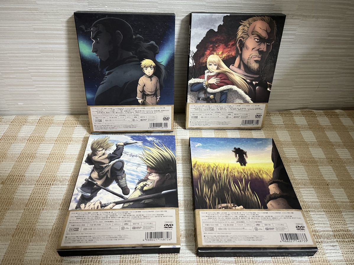 ヴィンランド・サガ DVD-BOX全4巻セット　即決　送料無料_画像3