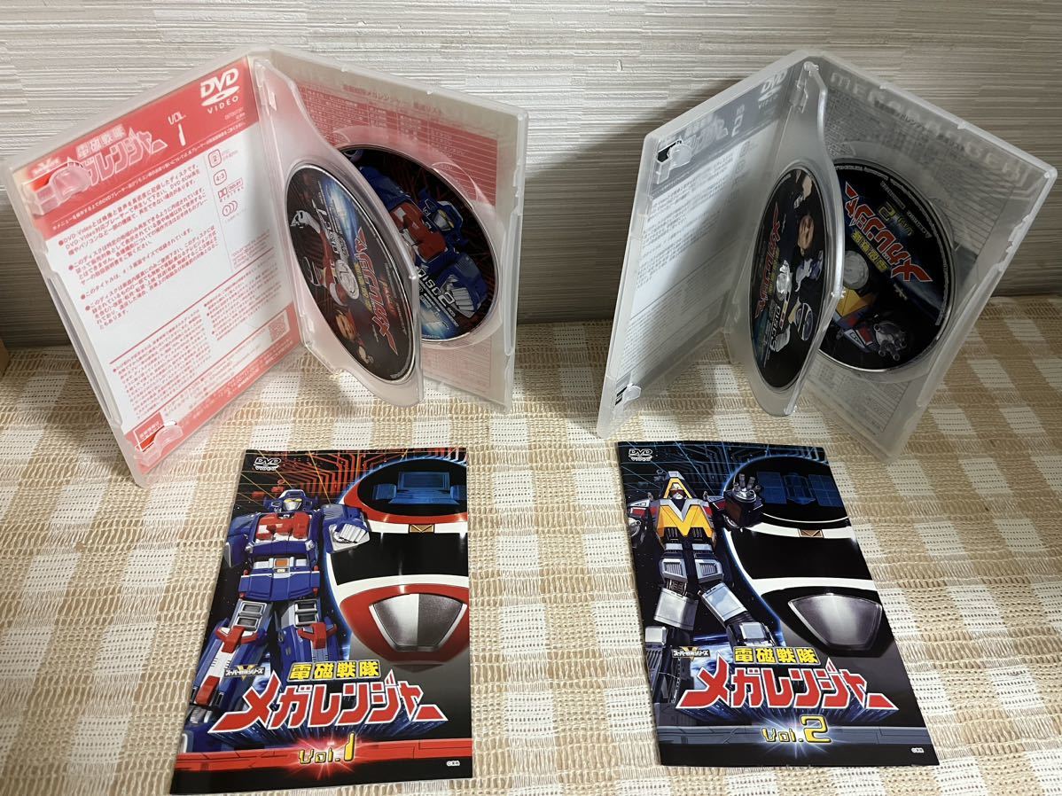 電磁戦隊メガレンジャー 全5巻セットDVD セル版 即決 送料無料 電磁戦隊メガレンジャー 全5巻セットDVD セル版 即決 送料無料