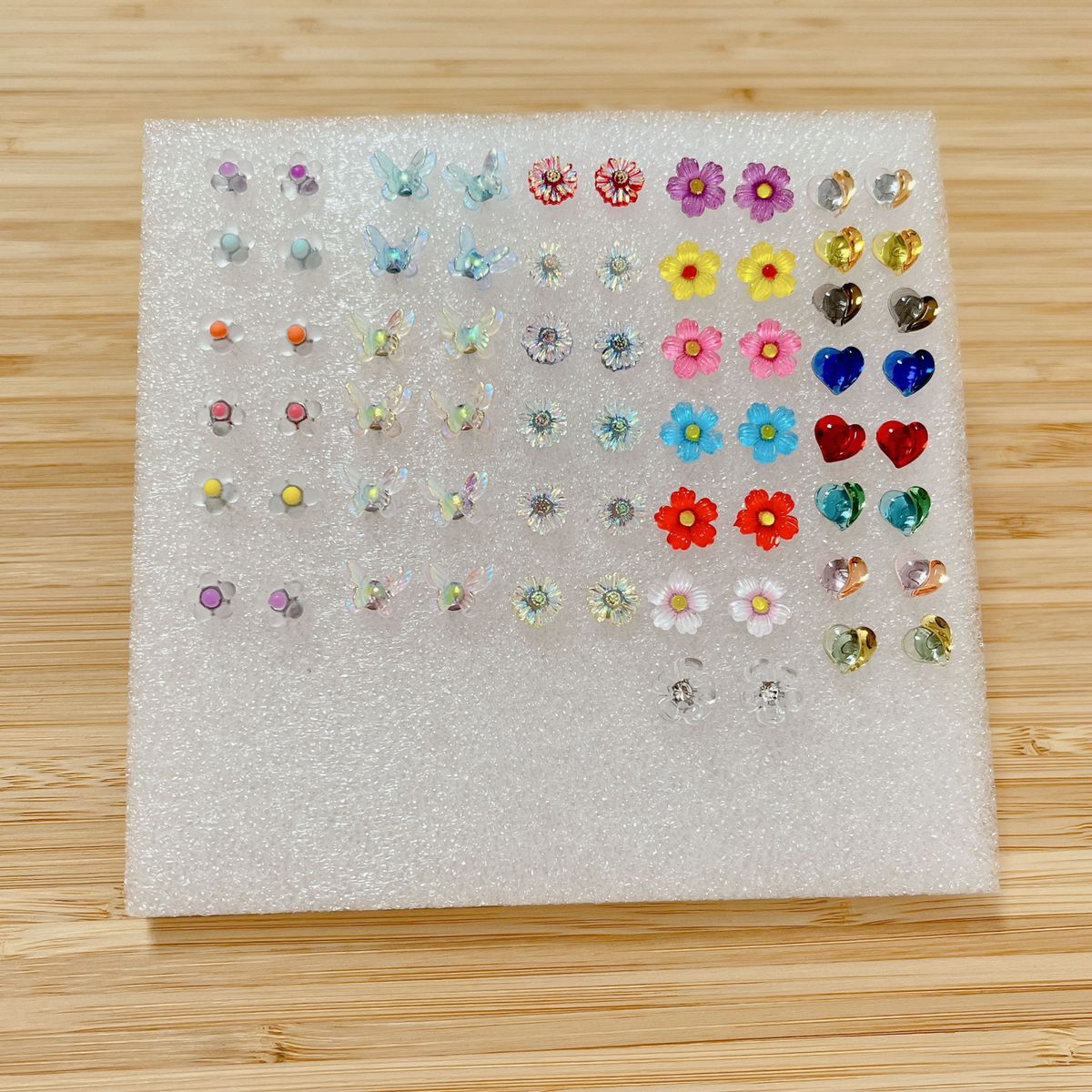 ミニピアス　プチピアス　セット　ピンク