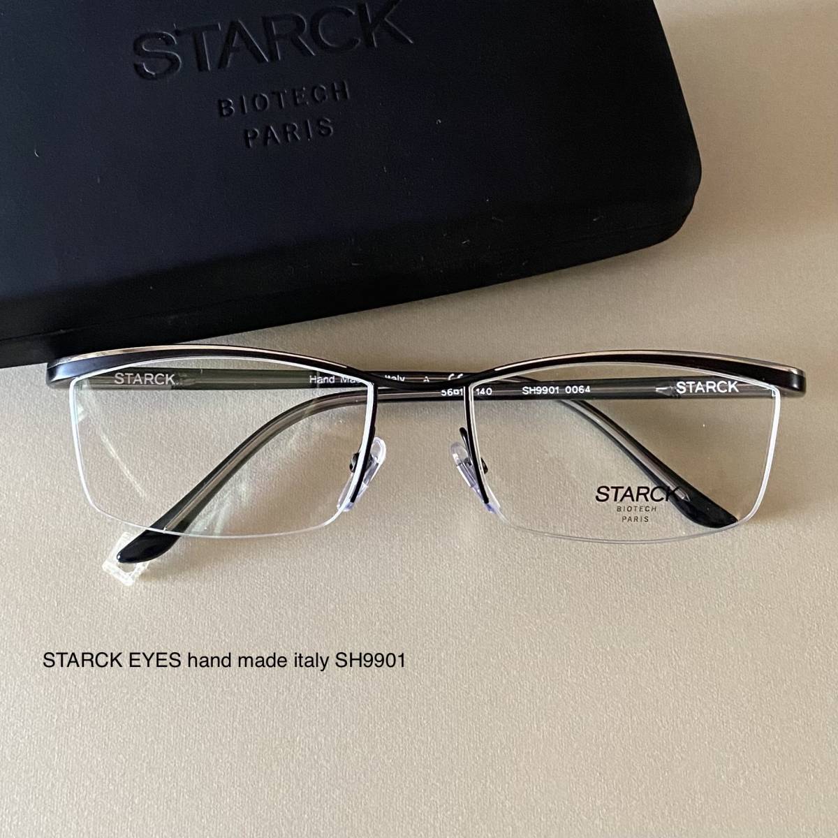 ST4 新品 STARCK EYES スタルクアイズ 9901 ハーフリム アイブロー アランミクリ_画像1