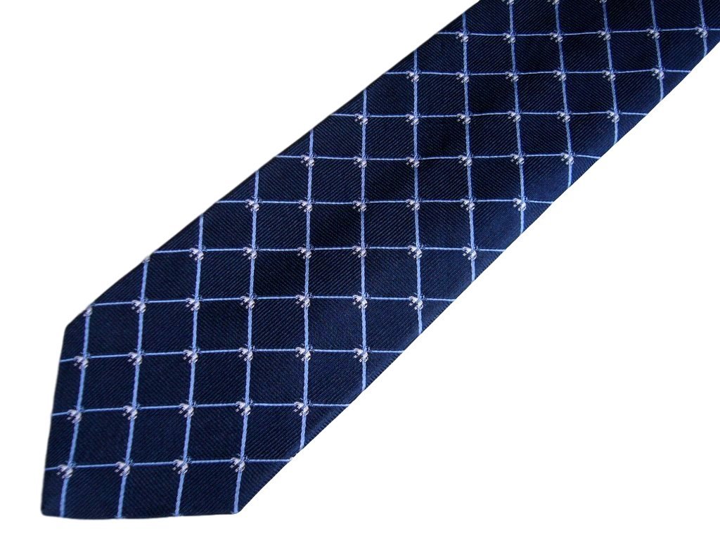 未使用【送料無料】ブルックスブラザーズ Brooks Brothers ネイビー織地 チェック & フリースロゴ刺繍 シルク ネクタイ Silk 100% 米国製_共通・別のお品の画像を使っています。