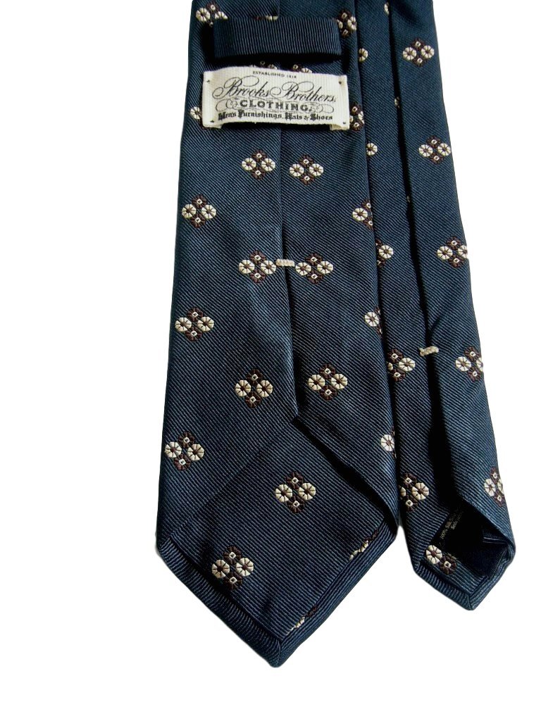 新品【送料込】 ブルックスブラザーズ 花紋ジャガード織 シルク ネクタイ Brooks Brothers 限定品 Archival Collection Silk Jacquard Tie_共通の画像を使っています。
