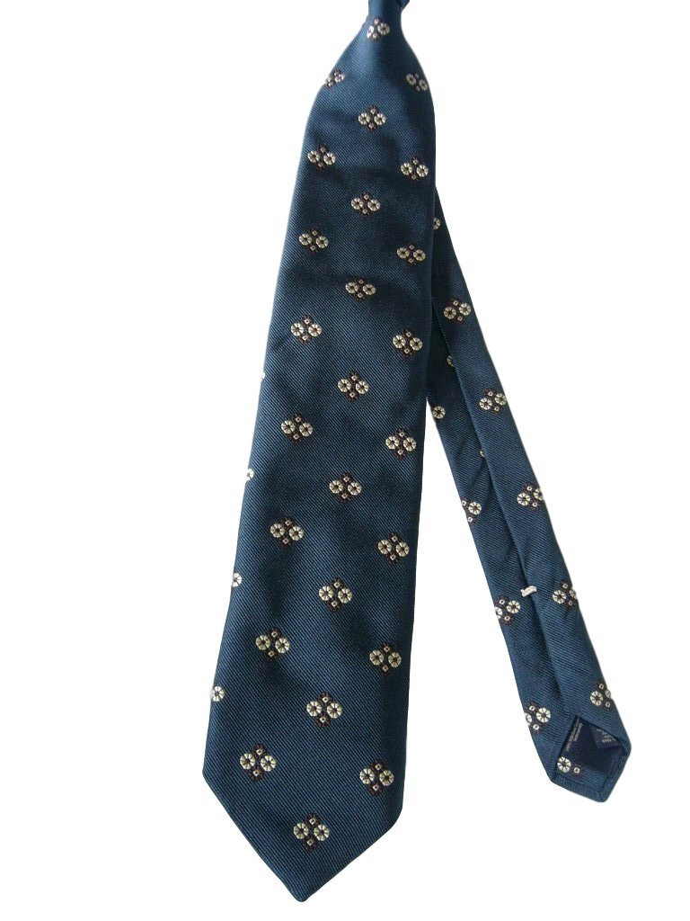 新品【送料込】 ブルックスブラザーズ 花紋ジャガード織 シルク ネクタイ Brooks Brothers 限定品 Archival Collection Silk Jacquard Tie_画像3