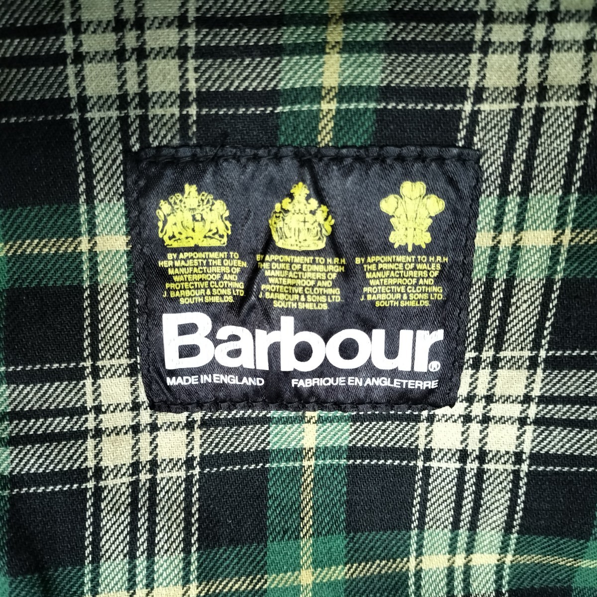 1990s Barbour　バブアー　フード　セージ　グリーン_画像5