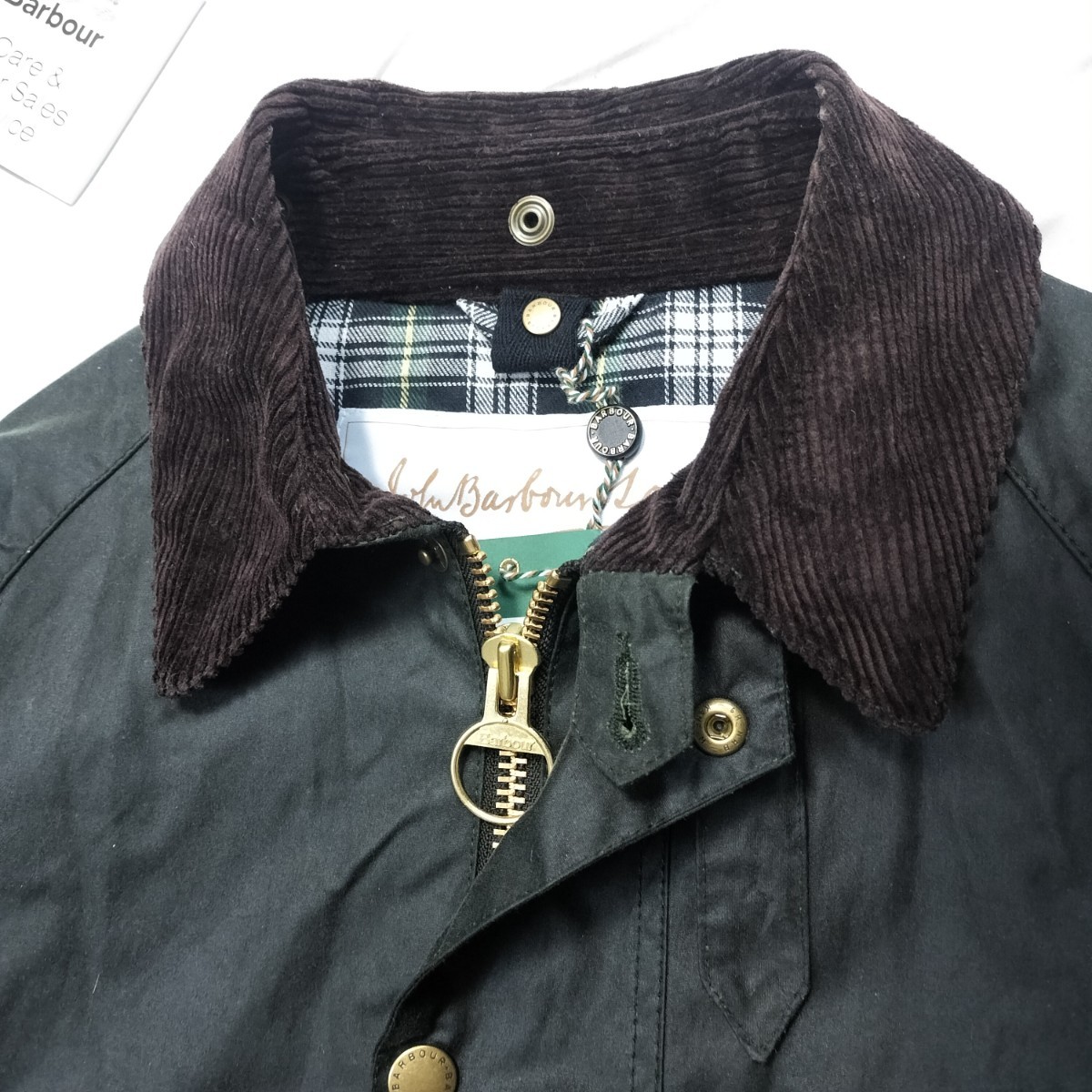 Deadstock Barbour 125th Anniversary Icons Beaufort Wax M バブアー　ビューフォート　125周年　デッドストック　未使用　サンプル品_画像8