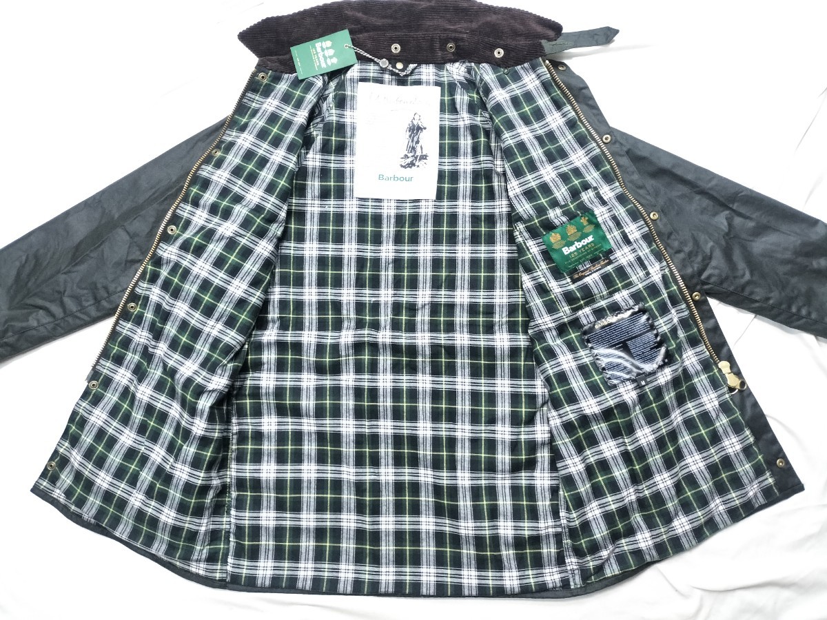 Deadstock Barbour 125th Anniversary Icons Beaufort Wax M バブアー　ビューフォート　125周年　デッドストック　未使用　サンプル品_画像4