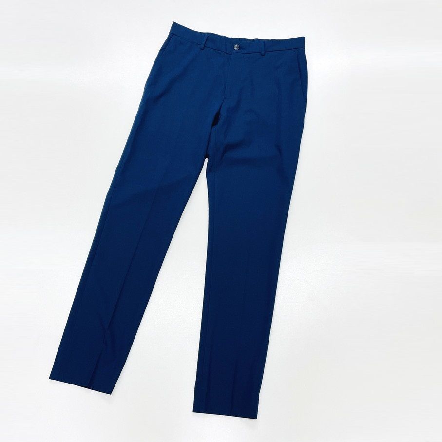 36/ ZARA ネイビー スリムフィットスーツパンツ メンズ オフィス 36/ ZARA ネイビー スリムフィットスーツパンツ メンズ オフィス