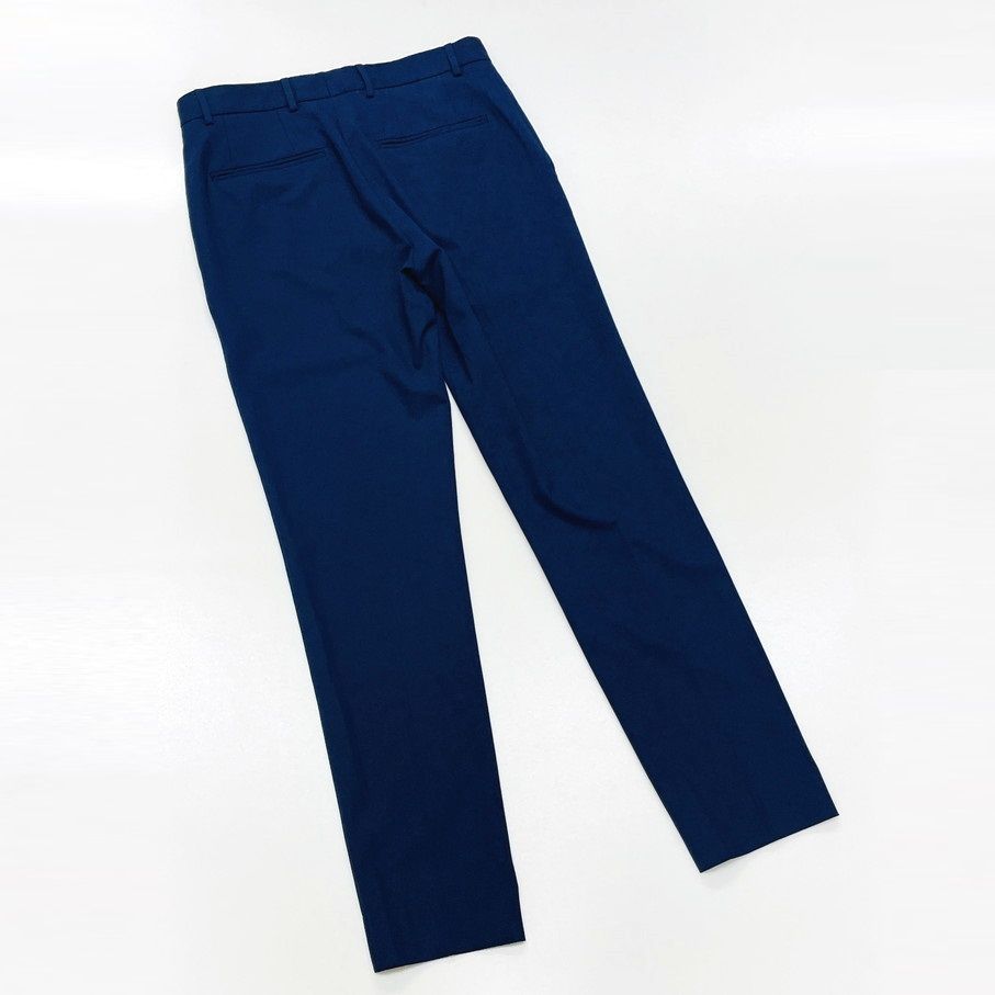 36/ ZARA ネイビー スリムフィットスーツパンツ メンズ オフィス 36/ ZARA ネイビー スリムフィットスーツパンツ メンズ オフィス