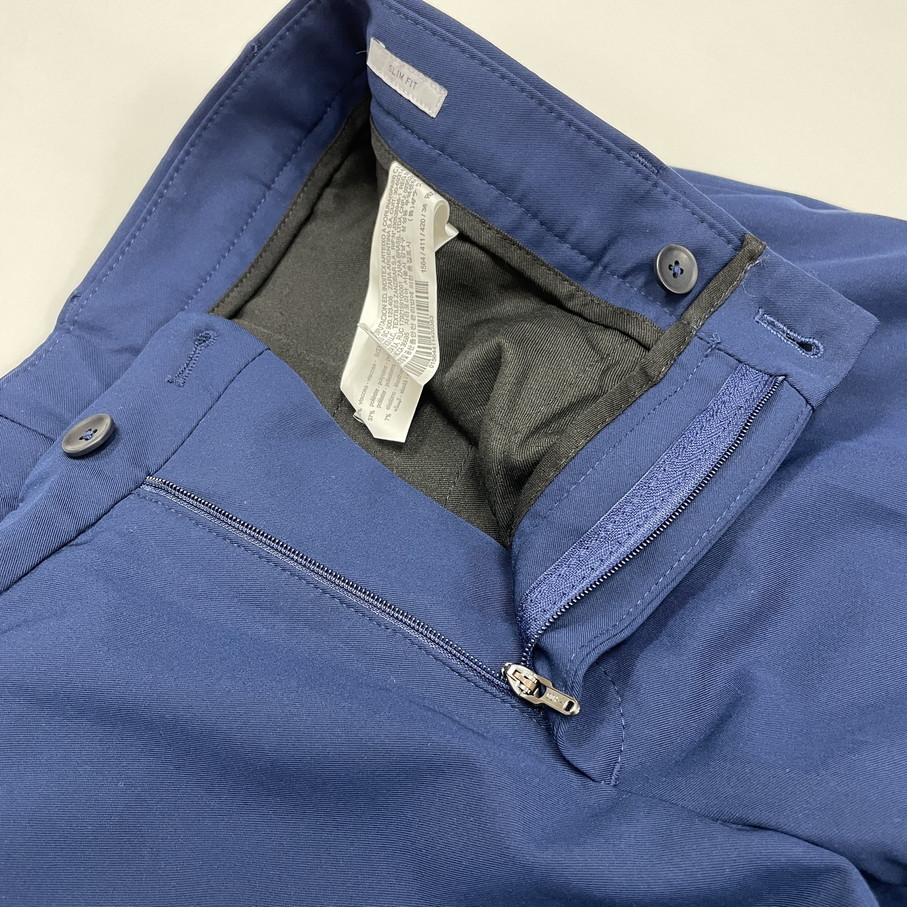 36/ ZARA ネイビー スリムフィットスーツパンツ メンズ オフィス 36/ ZARA ネイビー スリムフィットスーツパンツ メンズ オフィス