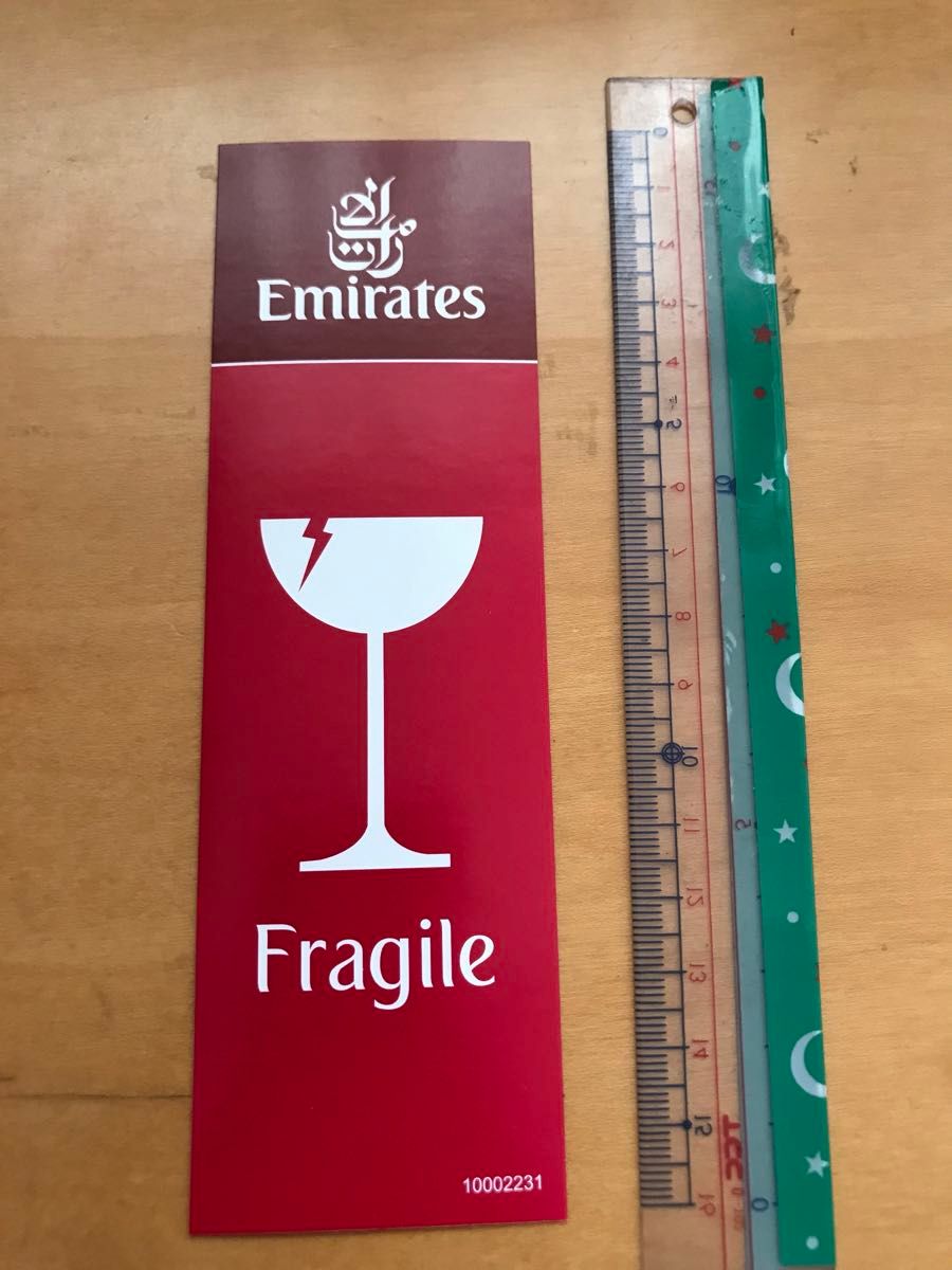 エミレーツ航空 フラジール fragile emirates ステッカー ドバイ シール