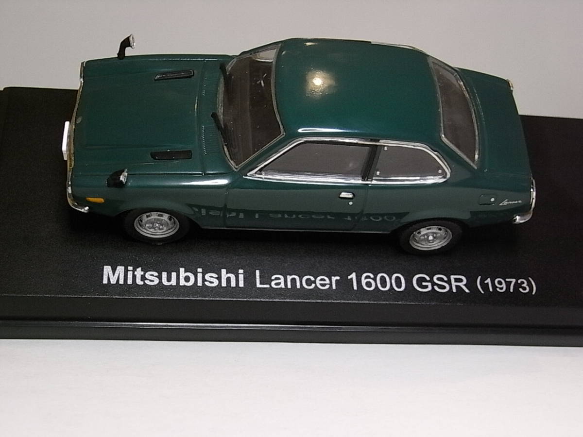 ◆ミツビシ ランサー1600GSR(1973) 1/43 アシェット 国産名車コレクション ダイキャストミニカー_画像7