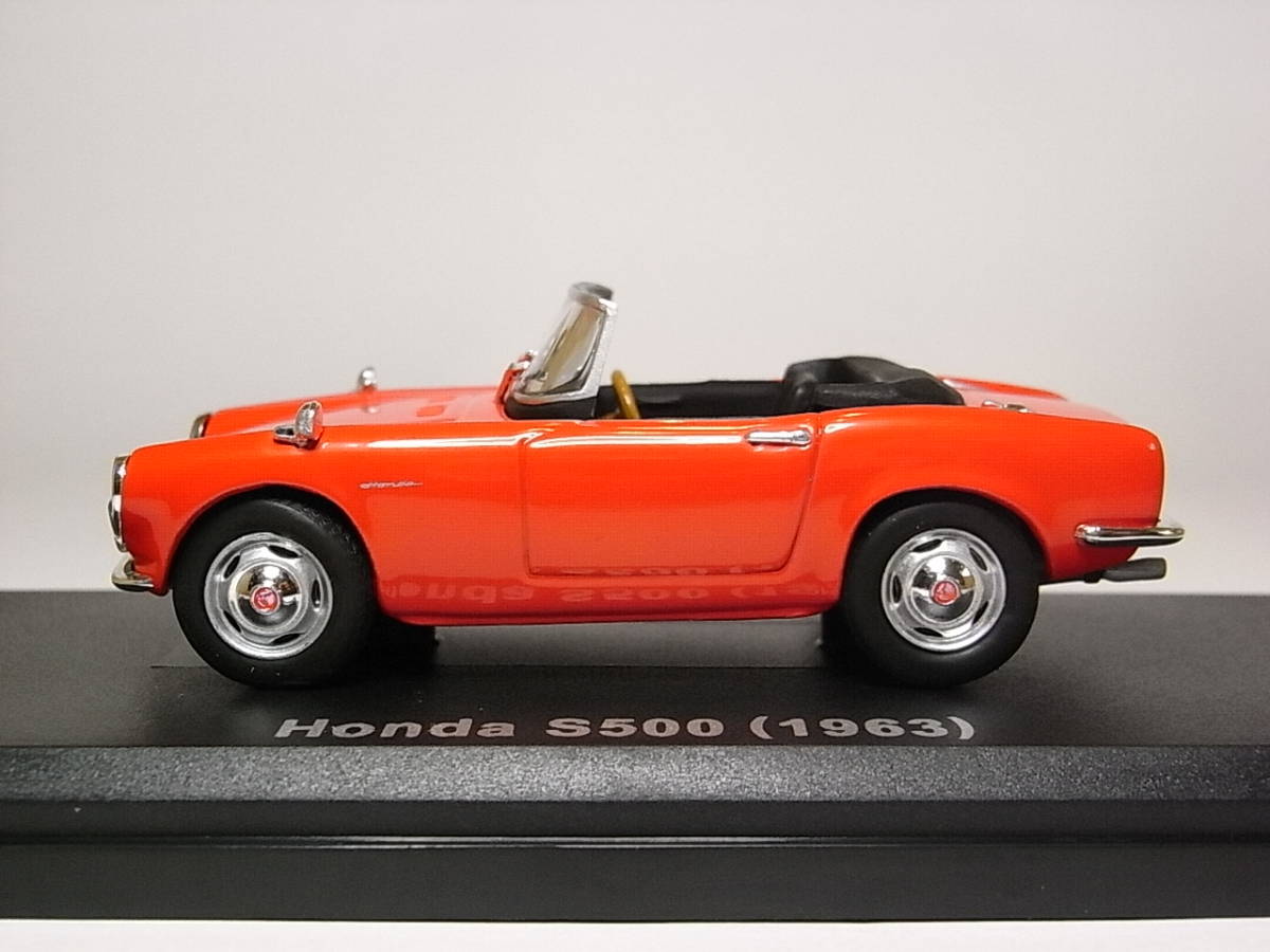 ホンダ S500(1963) 1/43 アシェット 国産名車コレクション ダイキャストミニカー_画像2