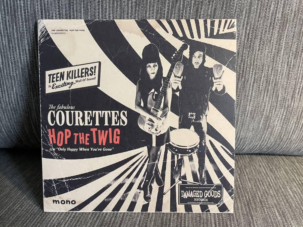 ◆ 7インチ ザ・コーレッツ / The Courettes / HOP THE TWIG (EP) VINYL ◆_画像1