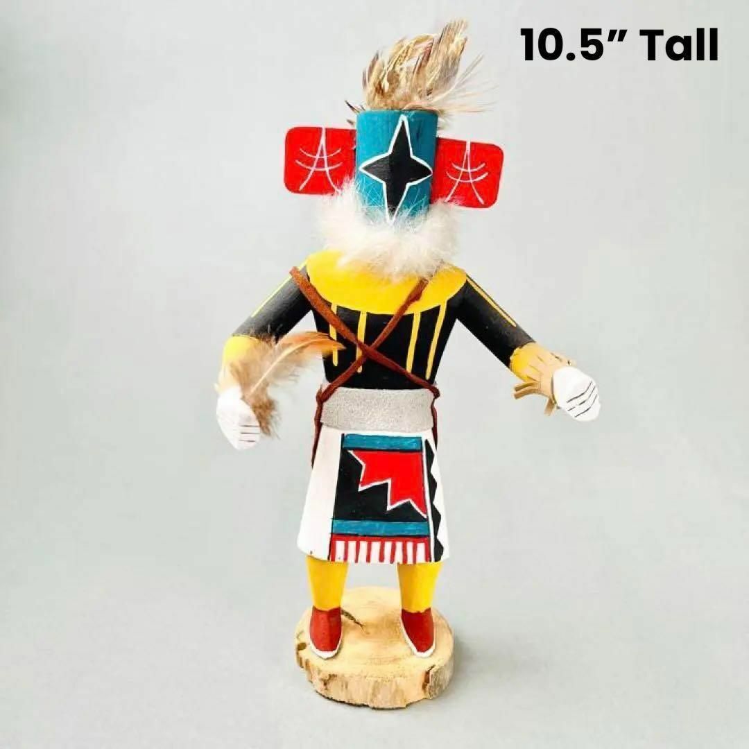 10.5インチTall 流星 Star カチナ 精霊 インディアン ホピ ナバホ　ネイティブアメリカン　ナバホ　アメリカ　伝統工芸品　アート