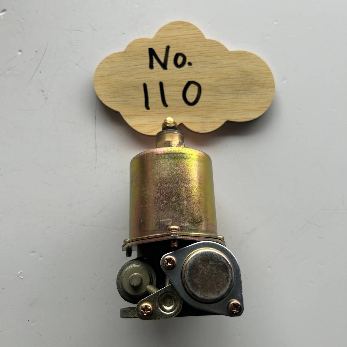 110■ MP45SM36 電磁ポンプ タイサン 灯油ボイラー 給湯器　部品　動作未確認　ジャンク_画像3