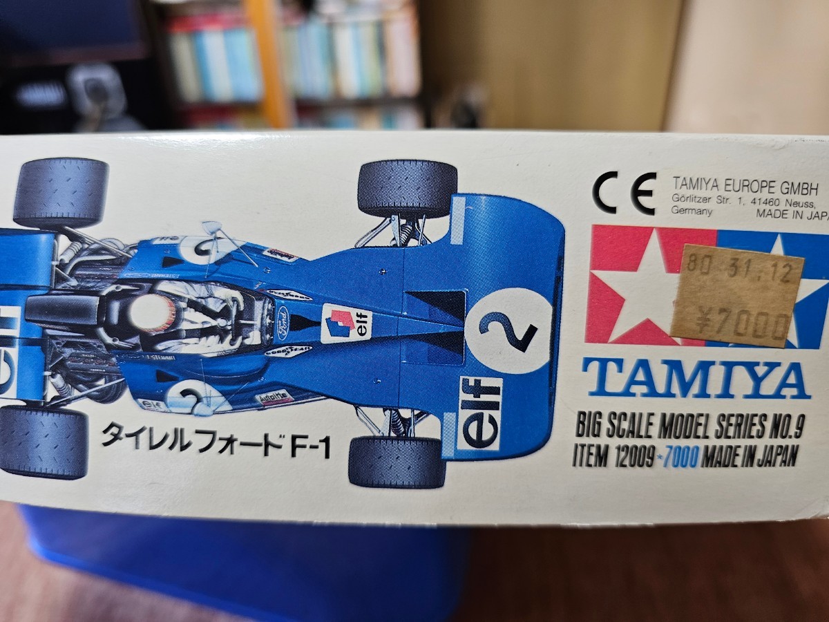 プラモデル 未組立 タミヤ1/12 ビッグスケール no.9タイレル フォードF-1 TYRRELL003 同梱不可_画像2