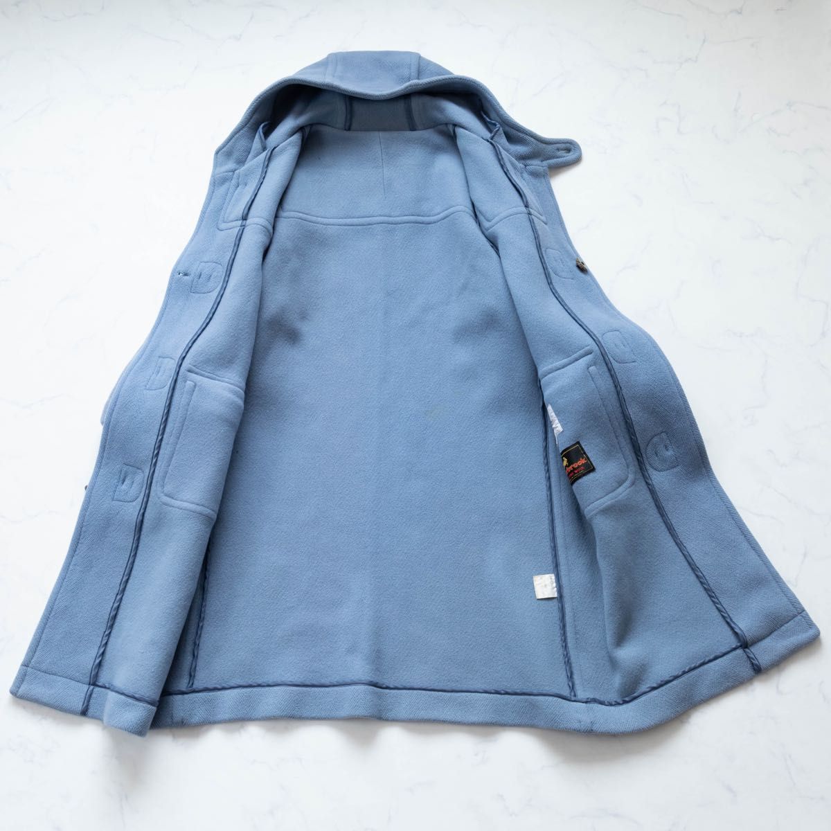 Moorbrook】ムーアブルック ダッフルコート ヘリンボーン 英国製 Moorbrook】ムーアブルック ダッフルコート ヘリンボーン 英国製