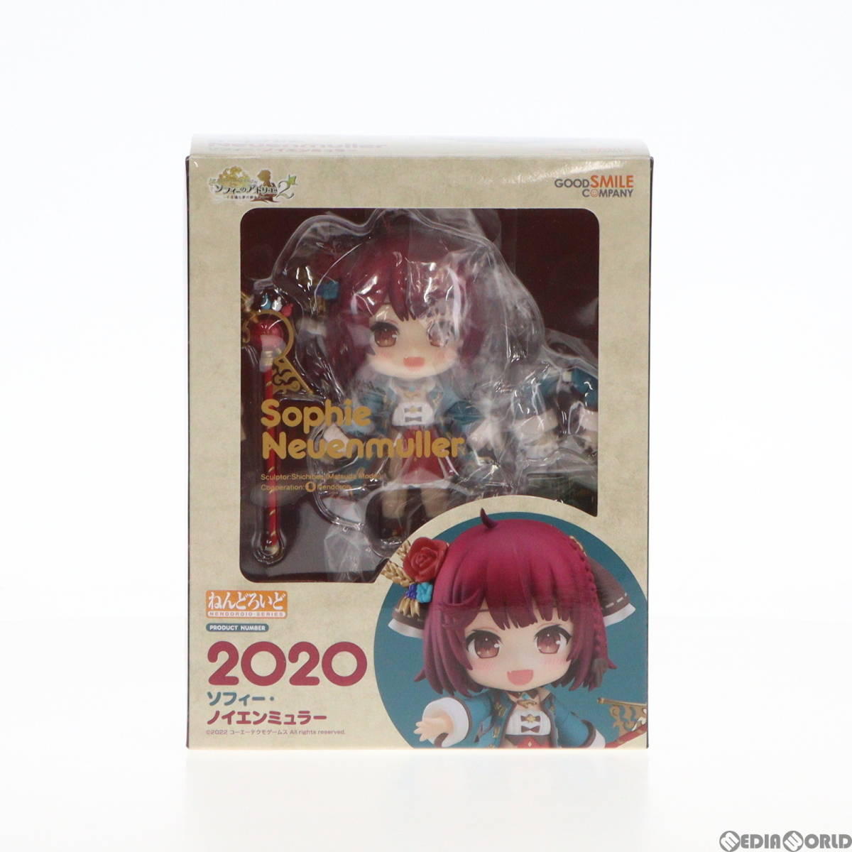 【中古】[FIG]ねんどろいど 2020 ソフィー・ノイエンミュラー ソフィーのアトリエ2 ～不思議な夢の錬金術士～ 完成品 可動フィギュア グッ_画像1