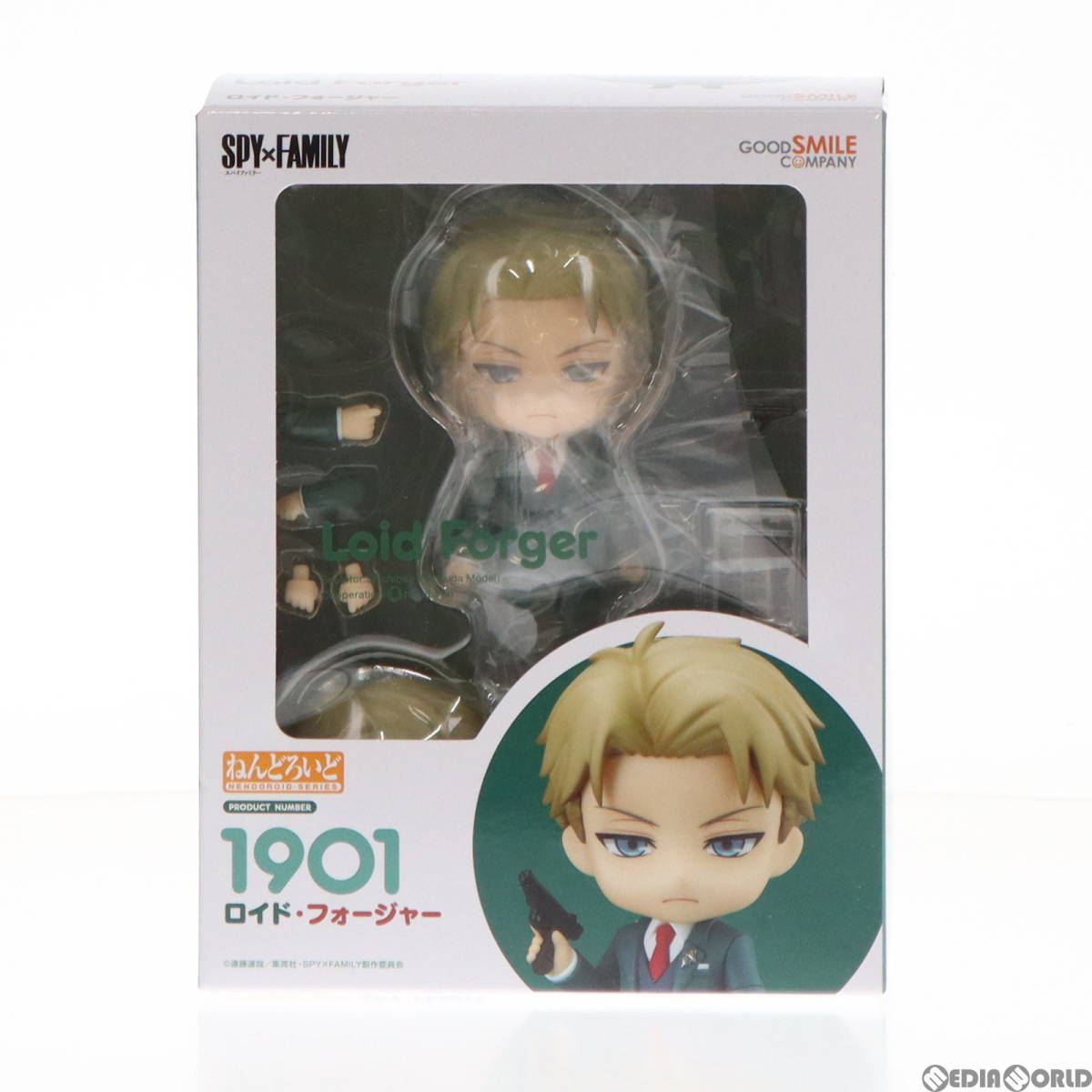 【中古】[FIG]ねんどろいど 1901 ロイド・フォージャー SPY×FAMILY(スパイファミリー) 完成品 可動フィギュア グッドスマイルカンパニー(6_画像1